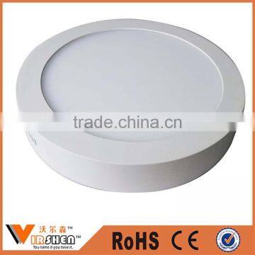CE approved wall mounted led lights round led panel lamp