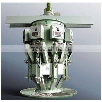 Fixed and rotary cement filling machine