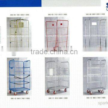 Nestable Powder coating or galvanised Roll container(All kinds)