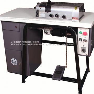 AV12 MAES Round knife leather skiving machine/Leather Splitting Machine