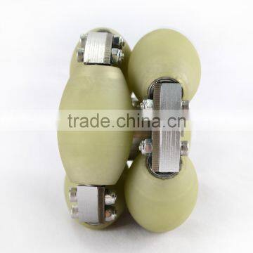 100mm Aluminum Assemble Robot Omni Wheel With PU Roller 14182 photo-2