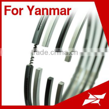 Piston ring set for Yanmar 6AL marine engine