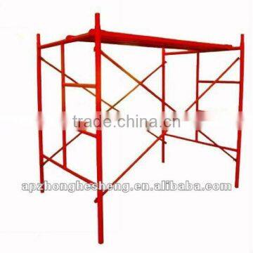 Ladder frame scaffolding