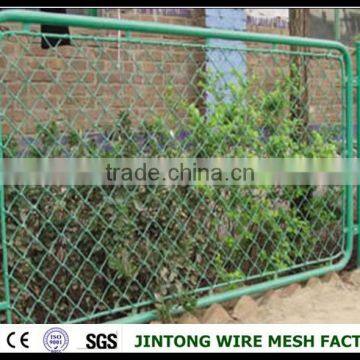 Electro Galvanized Wire,fence Mesh,diamond Mobile Yard Chain Link Fencing photo-3