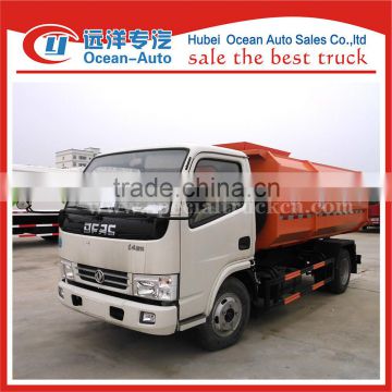 Dongfeng Euro 4 new condition Hydraulic Lifter Garbage truck