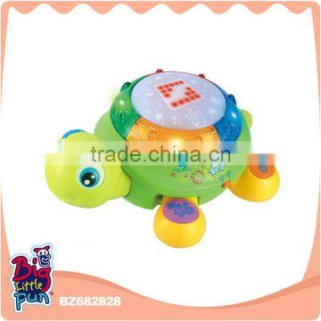 China new products kids language learning education turtle animal musical toys for babies