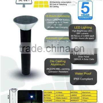 Solar Garden Lamp SL-021/BW-021