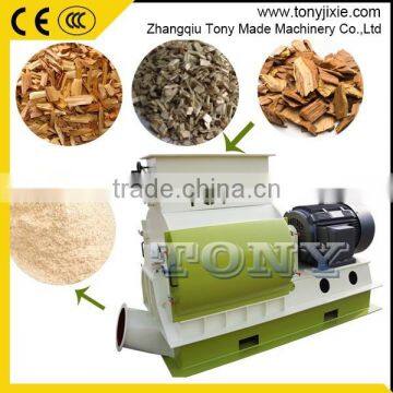 China supplier single shaft high-efficiency wood shavings hammer mill for sale