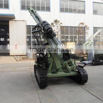 Most Practical Hydraulic pv Solar Drilling Rig MZ130Y-2 photo-4