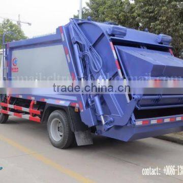 95 hp 4*2 DONGFENG mini garbage compactor 4 m3