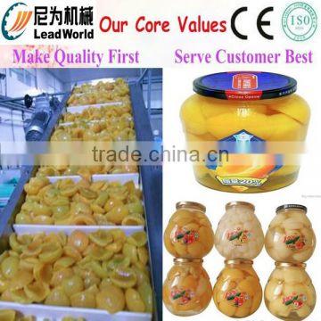 professional apple fruit canning machine/sugar water canned production line