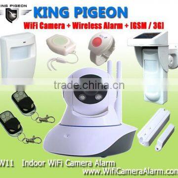 Waterproof WiFi IP Camera Alarm W22 Intergrated Wireless Home Alarm System photo-2