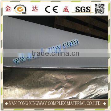 Roof Heat Insulation Woven Fabric With Aluminum Foil Aluminum Foil Woven Fabric photo-5