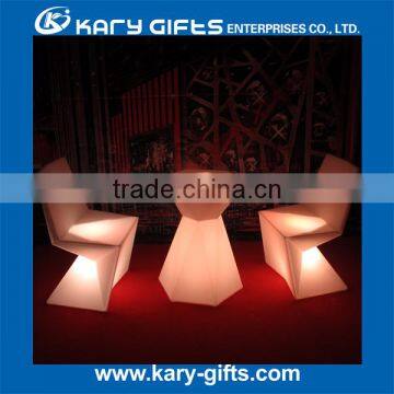 LED illuminated cocktail table party led lighted table bar furniture KFT-6076