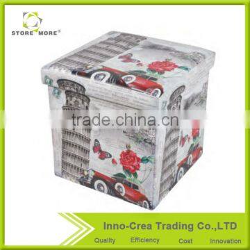 Wholesale Durable PVC Printing Custom Plastic Folding Stool photo-5