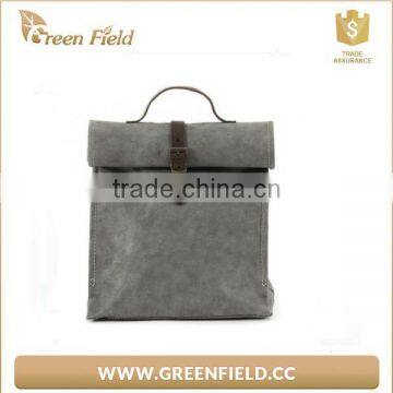 Eco-friendly Waterproof Dupont Tyvek Kraft Paper Insulated Lunch Ice Cream Cooler Bag photo-5