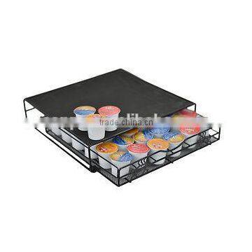 New Hot Metal Mesh 36K- Cup Capacity Coffee Cup Pod Drawer Holder Tea Cup Capsule Metal Holder photo-2
