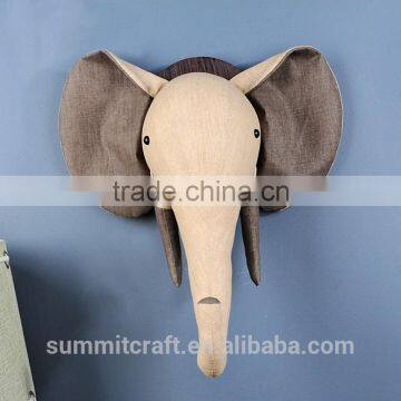 Cartoon Fabric Animal Head Kids Living Room Wall Decor photo-4