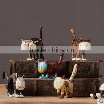 Antique animal movie cartoon mini dog figurine