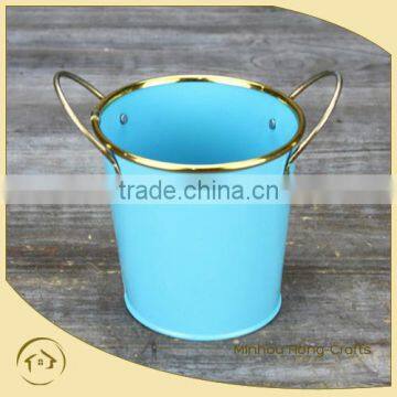 decorative galvanized metal bucket pail