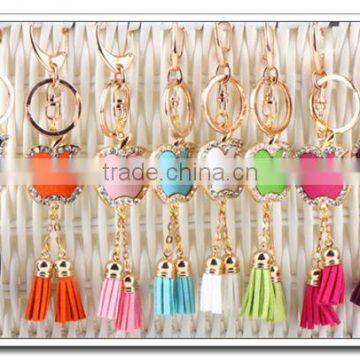 Tassel Leather Keyring