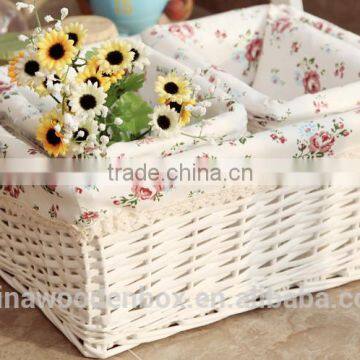 100% Handmade Set Wicker Baskets photo-5