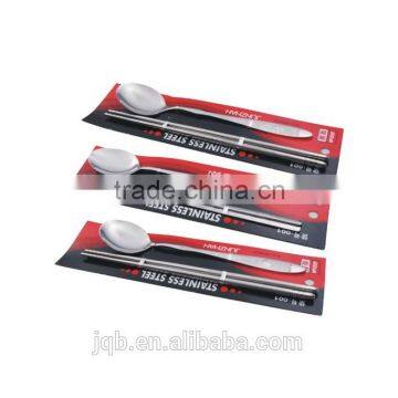 High Quality Stainless Steel Outdoor Tableware 5pcs Set photo-4