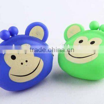Monkey Design Silicone Purse/ Coin Purse