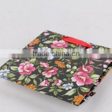 Flower Design Foldable Gift Bag / Shopping Paper Bag photo-5