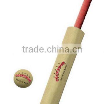 New products 2017 low price best thick edge custom logo wood tennis ball cricket bat in red grips wholesale made in china