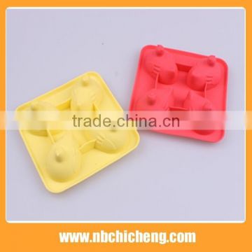 High Quality Cheaper Price Colorful Design Silicone Ice Cube Mould,The Hens Lay Eggs , Ice Cube Tray.