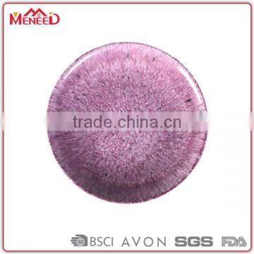 Top Grade Vintage Aerospace Design Flat Dishes, Melamine White Dish Meals photo-3