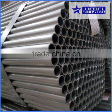 Hot Sale Raw Material Pre Galvanized Steel Pipes Size