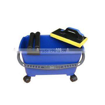 Tile washing set, tiling tool