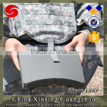 NIJ IIIA + SS109 PE SIC 1.95kg Bulletproof Plate for Army Military Police photo-4