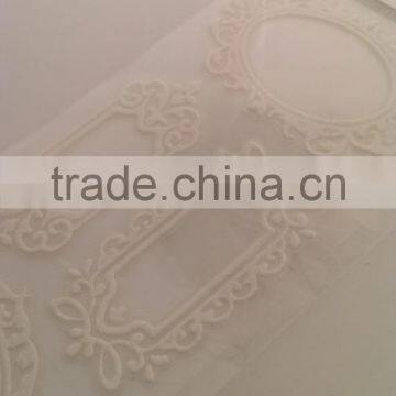 New Design Glitter Lace Fram Sticker, Graceful Decorative Shinny Glitter Sticker, Elegant Lace Sticker photo-2