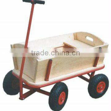 four wheel garden cart