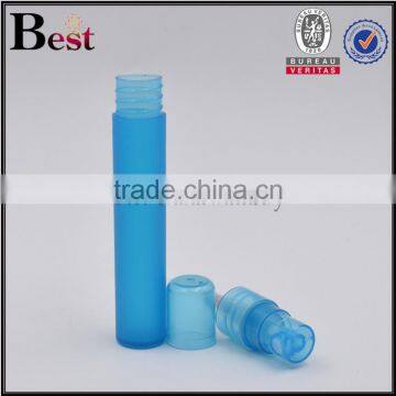 2017 Hot New Productsc 7ml 10ml Blue Orange Testing Fragrance Perfume Empty Plastic Bottle Spray Head Wholesale photo-3