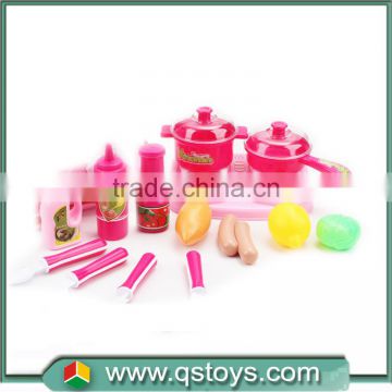 China various styles play kitchen toy set with light