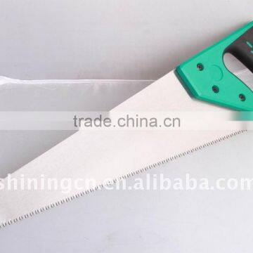 sk5 alloy steel blade handsaw ABS plastic handle with rubber grip