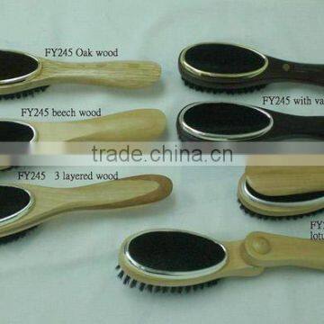 wooden clothes brushes