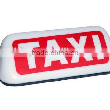 Magnet Car Roof Taxi Top Advertising Light Box