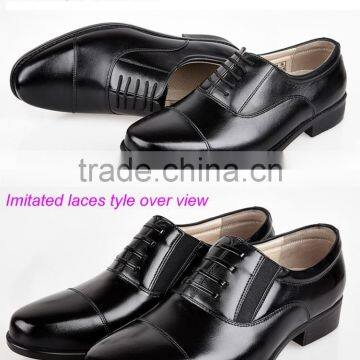 Black Rubber Outsole Business Dress Men Shoes photo-2
