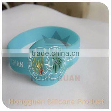 New arrival cheap custom bracelet superman silicone wristband