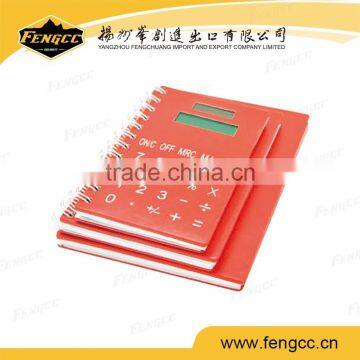 School PU Notebook Calculator With Pen,notebook Calculator photo-3