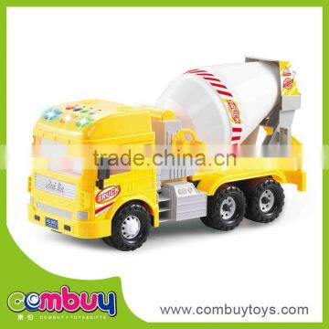 kidsMusic light inertia plastic car concrete mixer truck toy