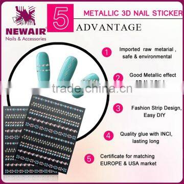New Air New Fashion 3D Art Nail Sticker,Eco-friendly Nail Sticker photo-6