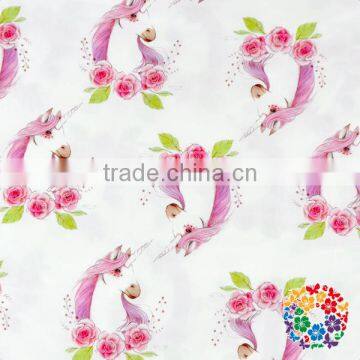 Cartoon Animal Decorative Pattern Fabrics Cheap Polyester Cloth Fabric