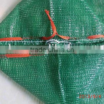 High quality plastic seafood drawstring mesh bags