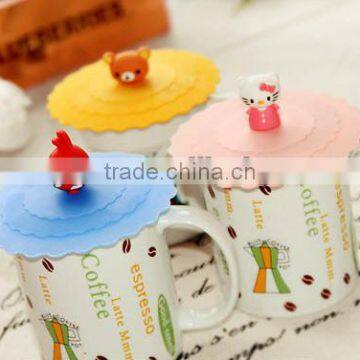 Clear Cup With Lid ps Cup Lid Eco-friendly Silicone Cup Lids photo-4